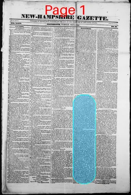 Page thumbnail for The New Hampshire Gazette
