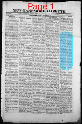 Page thumbnail for The New Hampshire Gazette