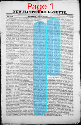 Page thumbnail for The New Hampshire Gazette