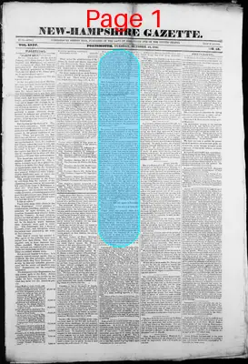 Page thumbnail for The New Hampshire Gazette