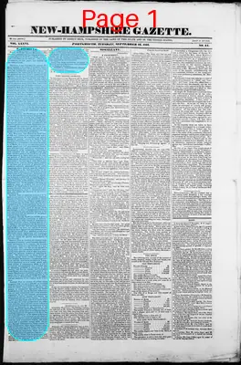 Page thumbnail for The New Hampshire Gazette