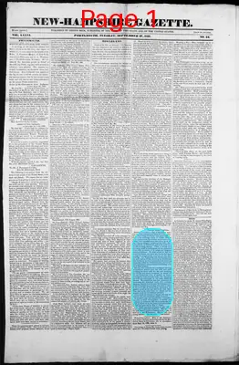 Page thumbnail for The New Hampshire Gazette