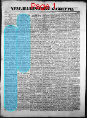 Page thumbnail for The New Hampshire Gazette