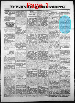 Page thumbnail for The New Hampshire Gazette