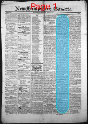 Page thumbnail for The New Hampshire Gazette