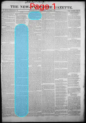 Page thumbnail for The New Hampshire Gazette