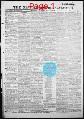 Page thumbnail for The New Hampshire Gazette
