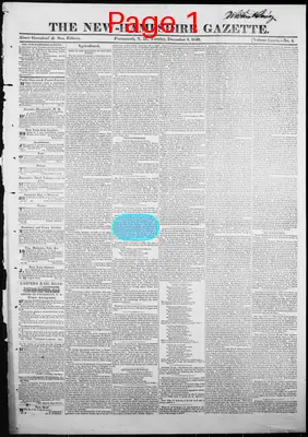 Page thumbnail for The New Hampshire Gazette