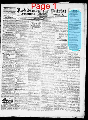 Page thumbnail for Providence Patriot, Columbian Phenix