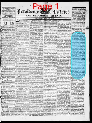 Page thumbnail for Providence Patriot, Columbian Phenix