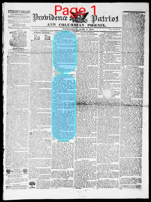 Page thumbnail for Providence Patriot, Columbian Phenix