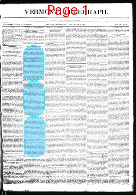 Page thumbnail for Vermont Telegraph