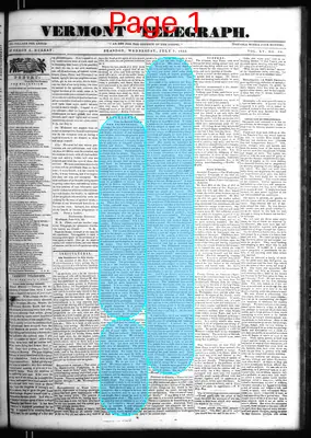Page thumbnail for Vermont Telegraph