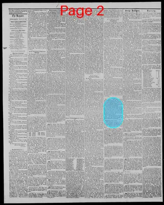 Page thumbnail for The Middlebury Register