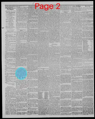 Page thumbnail for The Middlebury Register