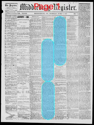 Page thumbnail for The Middlebury Register