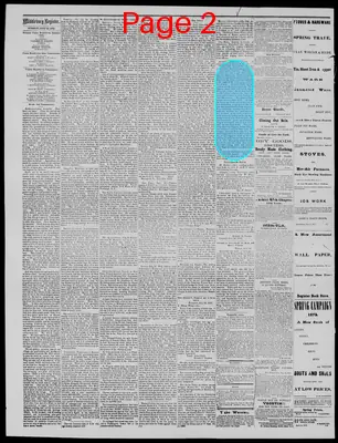 Page thumbnail for The Middlebury Register