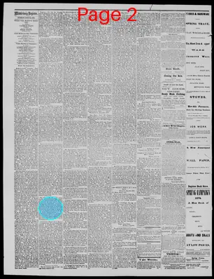 Page thumbnail for The Middlebury Register
