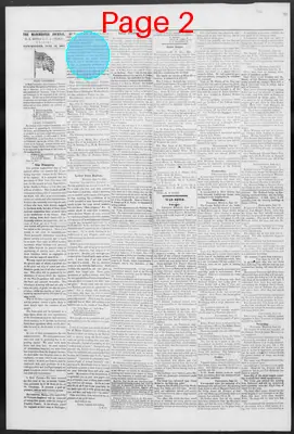 Page thumbnail for The Manchester Journal