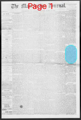 Page thumbnail for The Manchester Journal