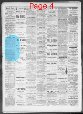 Page thumbnail for The Nashville Daily Union