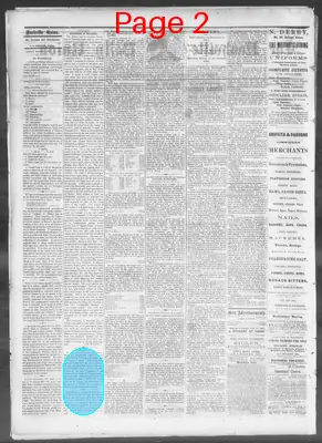 Page thumbnail for The Nashville Daily Union