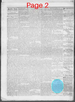 Page thumbnail for The Nashville Daily Union