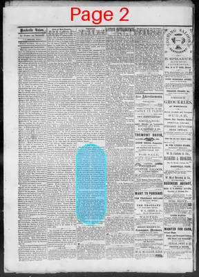 Page thumbnail for The Nashville Daily Union