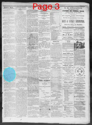 Page thumbnail for The Nashville Daily Union