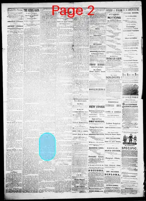 Page thumbnail for The Nashville Daily Union