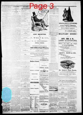 Page thumbnail for The Nashville Daily Union