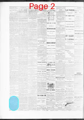 Page thumbnail for The Nashville Daily Union