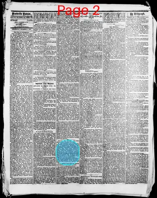 Page thumbnail for Daily Nashville Patriot