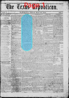 Page thumbnail for The Texas Republican