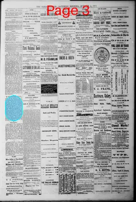 Page thumbnail for The Dallas Daily Herald