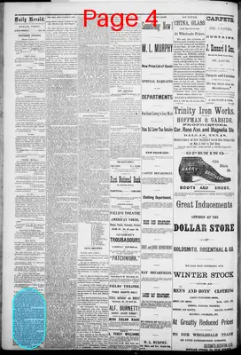 Page thumbnail for The Dallas Daily Herald