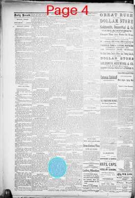 Page thumbnail for The Dallas Daily Herald