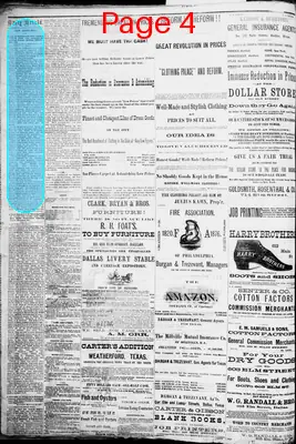 Page thumbnail for The Dallas Daily Herald