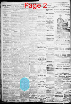 Page thumbnail for The Dallas Daily Herald