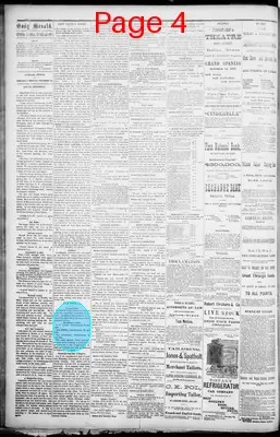 Page thumbnail for The Dallas Daily Herald
