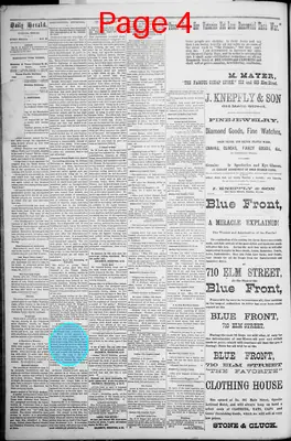 Page thumbnail for The Dallas Daily Herald