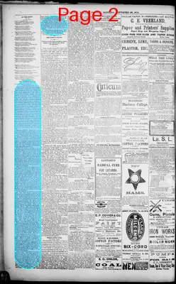 Page thumbnail for The Dallas Daily Herald