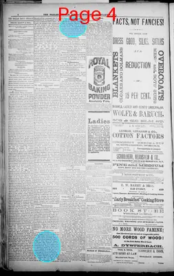 Page thumbnail for The Dallas Daily Herald