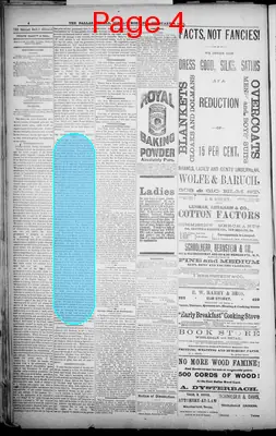 Page thumbnail for The Dallas Daily Herald
