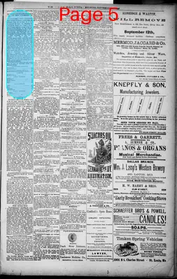 Page thumbnail for The Dallas Daily Herald