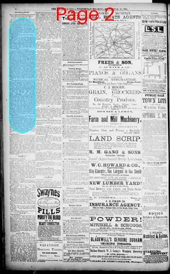 Page thumbnail for The Dallas Daily Herald