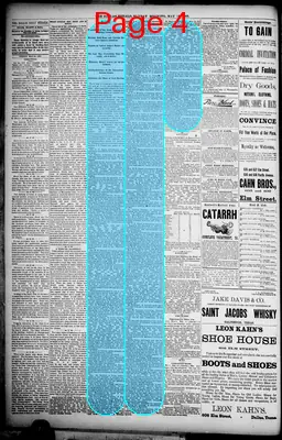 Page thumbnail for The Dallas Daily Herald