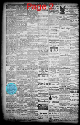 Page thumbnail for The Dallas Daily Herald