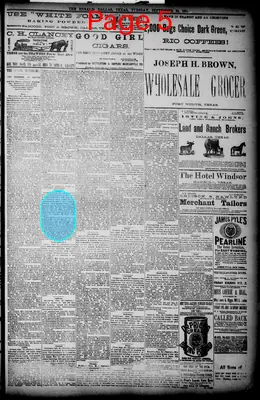 Page thumbnail for The Dallas Daily Herald