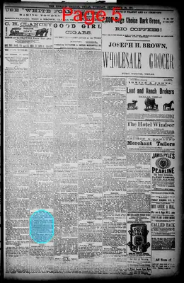 Page thumbnail for The Dallas Daily Herald